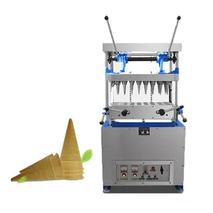 32 Head Egg Holder Electromechanical Cone Making Equipment Ice Cream Cone Making Machine Milk Sweet Pizza Cone Making Machine