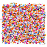 Décoration murale de mariage ou de la Saint-Valentin en tissu de soie violet romantique fait main LEXI