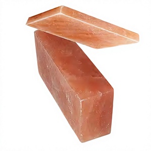 Nouvel arrivage de briques de sel de l'Himalaya 0.75x4x8 pouces avec logo personnalisé porosité solide de qualité supérieure avec marque privée - Product Image 1