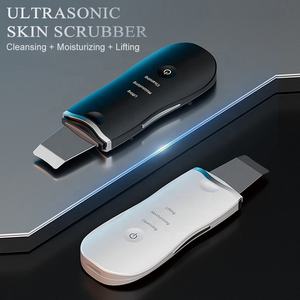 Vibration haute fréquence visage peau morte nettoyage visage spatule Peeling Machine points noirs dissolvant ion sonique peau épurateur - Product Image 2