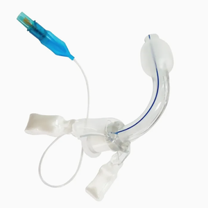 Gmedisys CTT Cuffed <span class=keywords><strong>Tracheostomy</strong></span> <span class=keywords><strong>Tube</strong></span> Rounded Tip 2.5mm~11mm Alat Bedah Transparan Sekali Pakai Bersertifikat CE - Product Image 2