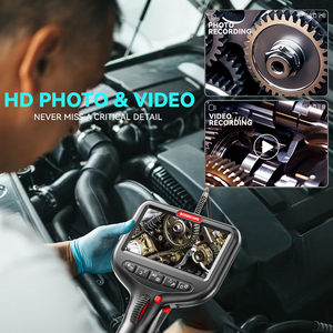 Telecamera Endoscopica Industriale Modello S4, Rotazione a 360 Gradi in 2 Direzioni, 200W 1080P HD Pixel, Boroscopio per Ispezione, Impermeabile IP67, <span class=keywords><strong>IPS</strong></span> 4.3" - Product Image 6
