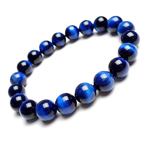 Pulsera de Cristal Natural con Descuento al por Mayor, Energía de Llama Doble para Hombre, Empaque Ecológico - Product Image 1