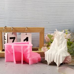 Moules de coulée en résine faits à la main pour bricolage ornements décoratifs Ins Style Silicone dieu de la mort moules W0361 - Product Image 5