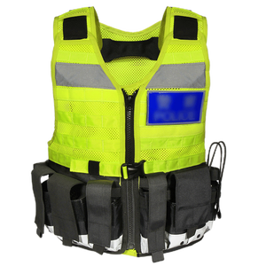 <span class=keywords><strong>Chaleco</strong></span> Táctico Reflectante Ligero e Impermeable con Alta Visibilidad para Seguridad Vial - Product Image 1