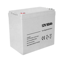 Batterie au plomb-acide GEL Elege 100AH certifiée CE, borne en cuivre, stockage d'énergie solaire pour bateaux et appareils électroménagers