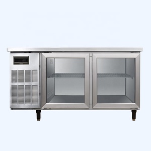 Attrezzatura di refrigerazione <span class=keywords><strong>congelatore</strong></span> <span class=keywords><strong>industriale</strong></span> frigorifero commerciale doppia porta sotto contro frigorifero - Product Image 4
