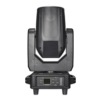 Lumière LED disco 280W directe d'usine, faisceau mobile vert rotatif pour DJ, scène, fête, boîte de nuit, KTV, 4 en 1, flight case, spectacle de lumière nocturne