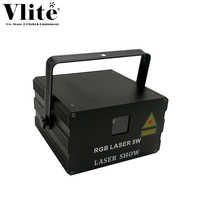 Laser LED de scène 5W DMX512, contrôle DMX512, DJ, discothèque, extérieur, intérieur, haute puissance, mariage, spectacle en direct, KTV, éclairage de scène