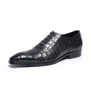 Nouvelles Chaussures Habillées pour Hommes sur Mesure, en Cuir de Luxe, Style Brogue Oxford, Chaussures Habillées Haut de Gamme pour Hommes - Product Image 4
