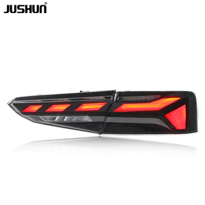 JUSHUN Feux arrière LED pour <span class=keywords><strong>Audi</strong></span> A5 <span class=keywords><strong>2017</strong></span>-2020 Feu arrière Nouvelle mise à niveau <span class=keywords><strong>S5</strong></span> B9 Style Full LED Clignotant séquentiel - Product Image 1