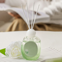 Vente chaude Décoration d'intérieur Parfum d'ambiance Parfum longue durée Aromathérapie Huile essentielle Diffuseur de roseaux Ensemble 100ml