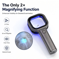 Wholesale Medical Grade Veterinary Wood's Lamp 16 LED Pet Ringworm UV Detector Factory Price for Distributors