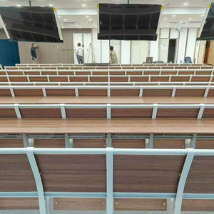 Bureaux et chaises d'université modernes en aluminium <span class=keywords><strong>avec</strong></span> design connecté pour l'étude des étudiants et l'utilisation multimédia - Product Image 3