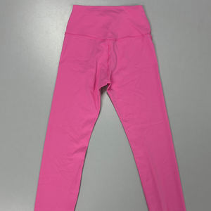 Women's High Waist Yoga Pants Solid <strong>Leggings</strong> for Sports Fitness Running Hip Lifting One Size Fits All 40kg-65kg Wholesale - Product Image 4