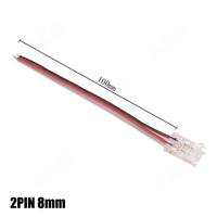 5mm 8mm 10mm SMD Terminal 2p 3p 4p Led Bande Fil Connecteur Bornes Accessoires Assemblage Montage Led Connecteur pour LED Bande