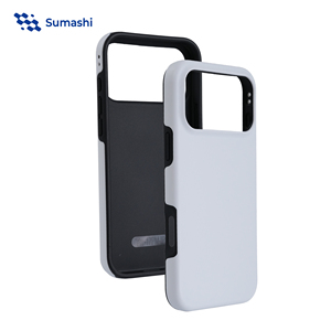 เคสเปล่าสำหรับพิมพ์ลายแบบ Sublimation สำหรับ iPhone 17 Pro Max 2 in 1 วัสดุ PC TPU สำหรับ DIY พิมพ์ลายเองได้  แบบรีดร้อน  ป้องกันการกระแทก  ขายส่ง - Product Image 5