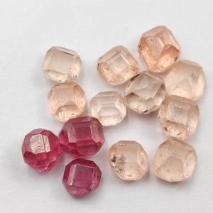 เพชรทับทิมสีแดงชมพูเพาะเลี้ยง 1-2 กะรัต แบบเม็ดเดี่ยว HPHT สำหรับทำเครื่องประดับชั้นดี - Product Image 2