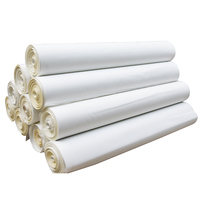 Tissu en toile 100% polyester imperméable, poids moyen, résistant à l'abrasion, coupe-vent, protection UV, durable pour tentes d'extérieur