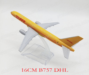 Hot Selling 16Cm B757 Diecast Vliegtuig <span class=keywords><strong>Model</strong></span> 1:400 Fabriek Direct Metalen Vliegtuig Speelgoed Voor Het Verzamelen Van Aanpasbare Cadeau - Product Image 2