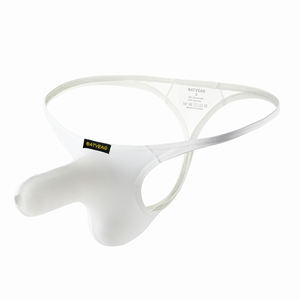 Tangas con espalda en T para hombre, Bikini Sexy con Tanga, ropa interior de tiro bajo, lencería <span class=keywords><strong>Gay</strong></span> fresca, ropa interior transparente de malla para hombre - Product Image 1