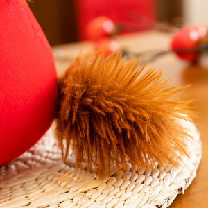 Utoys Pluche Knuffel Schattig Paard Met Geldzak In De Hand Om Rijk Te Worden Van Nieuw Paardenjaar Pop Knuffel Nieuwjaarsdecoratie - Product Image 6