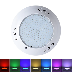 ABS + Pctransp arency cover IP68 étanche led piscine lumière plastique blanc boîtier sous-marin natation lumière - Product Image 5