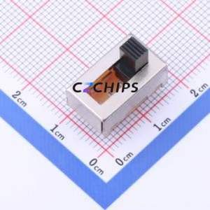 SS-24F03-G050 Slide Switch Through hole Component (THT) Switch Double Pole Four Throw Rectangle Pin Header PC Pin 17mm - Product Image 1