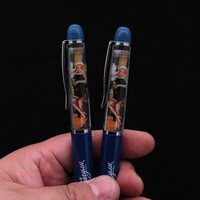 Stylo flottant Offres Spéciales Premium conçu sur mesure stylo à bille à eau magique CMJN imprimé stylo liquide flottant bateau 1.0mm largeur d'écriture