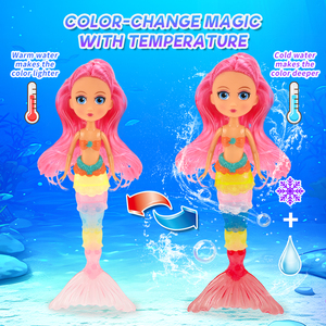 SY 7,5 pulgadas Mini <span class=keywords><strong>sirena</strong></span> princesa muñeca pequeña <span class=keywords><strong>sirena</strong></span> vestir bebé muñeca juguete para juego <span class=keywords><strong>de</strong></span> simulación marioneta teatro producto - Product Image 5