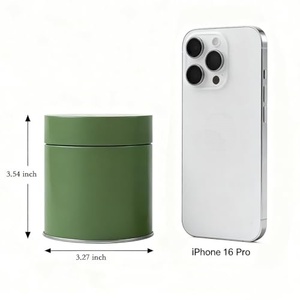 Boîte en métal scellée personnalisable de 30 g pour matcha, qualité alimentaire, hermétique, pour thé et poudre protéinée, vente en gros - Product Image 2