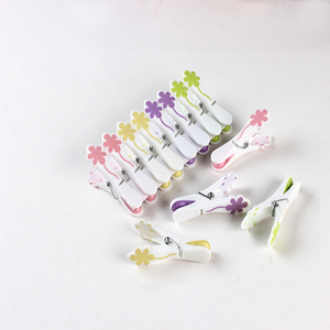 Pinces à linge écologiques multi-styles, 12 pièces, en plastique, durables, résistantes au vent, <span class=keywords><strong>pour</strong></span> l'extérieur - Product Image 5