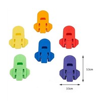 Ouvre-boîte manuel portable en plastique 3,5*5,5 cm, facile à utiliser, avec fermeture à glissière, ouvre-bouteille de boisson, ouvre-bouteille à anneau