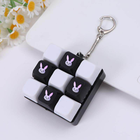 Keycap Keychain Custom Stress Toys Switches Customize Key Chain Switch Keychain Keyboard Button Keycaps Fidget Clicker