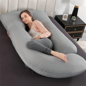 Oreiller de grossesse en forme de G pour le soutien des jambes, du ventre et des hanches, oreiller de maternité pour femmes enceintes - Product Image 1