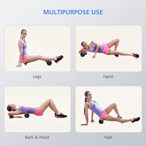 Phenitech 2023振動マッサージローラー鎮痛剤ディープティッシュマッサージ脚用大型フォームローラー、バックハンドエクササイズローラー - Product Image 6