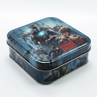Boîtes rectangulaires en fer blanc personnalisées JM C, doublées PE, de qualité alimentaire, recyclables, pour emballage haut de gamme de sucre, gâteaux et chocolat (vente en gros)