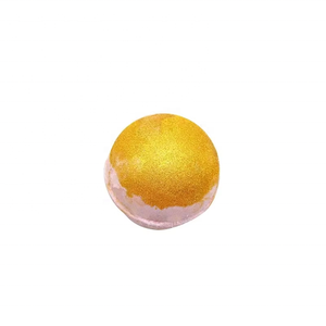 Bombes de bain véganes personnalisées faites à la main OEM avec paillettes dorées organiques, effets relaxants et hydratants, vente en gros pour usage domestique - Product Image 1