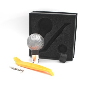 Honda Carbon Fiber Gear <b>Shift</b> <b>Knob</b> For 10th Gen Civic Automatic Transmission Ergonomic Design - Product Image 4