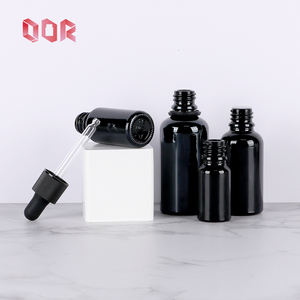 5ml10ml15ml20ml30ml50ml100ml Black Glass Dropper Bottle for Essential Oils Dripper Ear <b>Eye</b> Drop Refillable Bottle Aromatherapy - Product Image 1