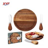 Cadeaux pour la fête de mariage, planche à fromage en bambou écologique, ensemble couteau-fourchette, carré, 1 cm d'épaisseur, mini planches à découper en vrac