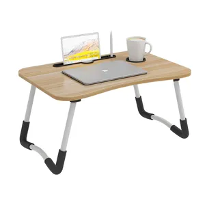 2021 Лидер продаж современный дизайн деревянный Регулируемый ленивый компьютерный стол для ноутбука для кровати