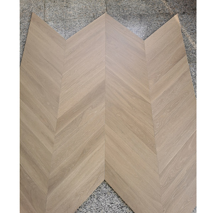 En stock, prêt à expédier, de qualité AB, petit ou sans nœuds, plancher en bois de chêne blanc à chevrons + plancher à chevrons - Product Image 6