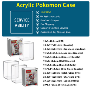 Boîte de présentation magnétique personnalisée pour cartes Pokémon TCG Scarlet & Violet 3.5 Pokémon 151 <span class=keywords><strong>Booster</strong></span> Bundle, le cadeau Pokémon parfait pour tout fan - Product Image 2