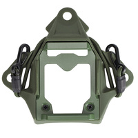 Support de casque tactique en aluminium SIVI, montage NVG, bungee modulaire, pour caméra sportive factice NVG, accessoires de casque