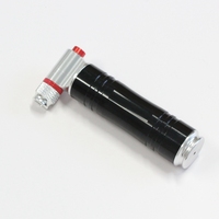FD Red CO2 Bike Pump Inflator Gauge Aluminum Alloy Cartridge Mini Hand Pump Valve Adapter Low Pressure Tire Inflation MSDS