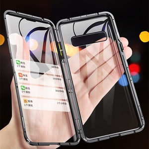 Uslion — coque magnétique pour téléphone portable, 6.4 pouces, étui de protection avant et arrière en verre trempé, pour <span class=keywords><strong>Samsung</strong></span> <span class=keywords><strong>S10</strong></span> <span class=keywords><strong>Plus</strong></span> - Product Image 5