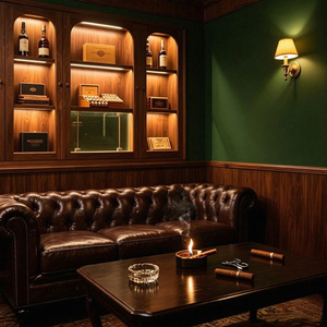Meubles de restaurant vintage, canapé <span class=keywords><strong>Chesterfield</strong></span>, canapé en <span class=keywords><strong>cuir</strong></span> rétro de luxe, ensembles de chaises et tables pour bistrot, bar, pub - Product Image 5