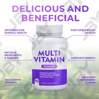 Complément multivitaminé pour hommes JBY OEM, capsules de vitamines A, C, D, E et zinc, capsules multivitaminées pour soutenir la santé immunitaire