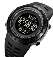 Montre-bracelet numérique de sport camouflage verte pour homme SKMEI 2070, étanche 50m, vente en gros
